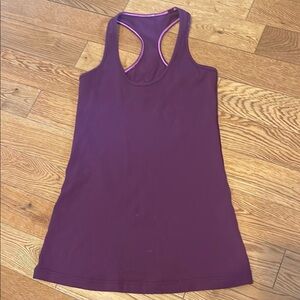 Purple Racerback Tank Top
